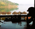 Overlooking Our Floating Bungalows